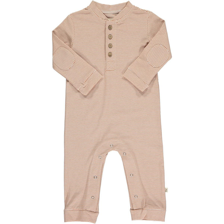 Bowen Striped Henley Romper