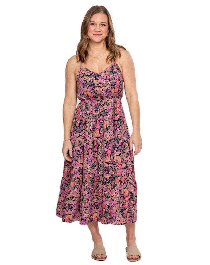Dreaming Of Spring Floral Midi Dress