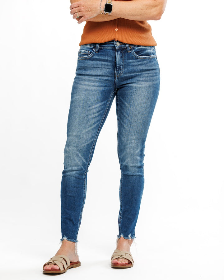 Strong Opinions Crop Skinny Jeans