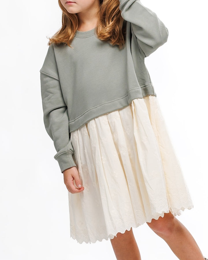 Laurel Sweatshirt Contrast Dress