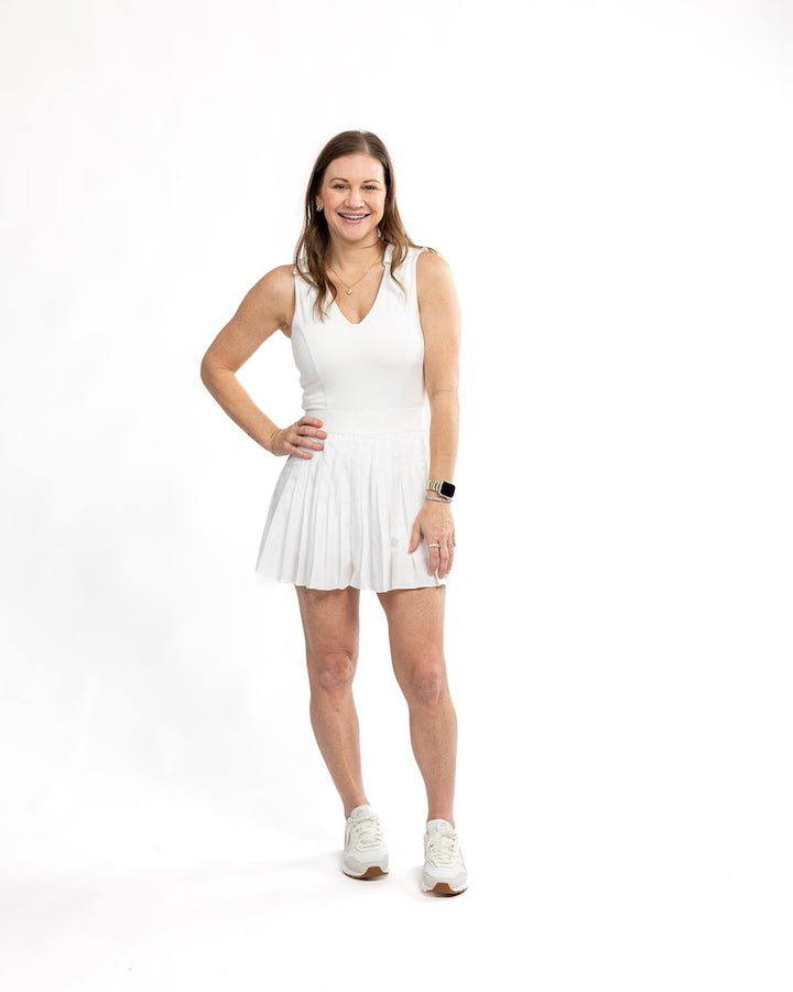 Clean Sweep V-Neck Athletic Dress