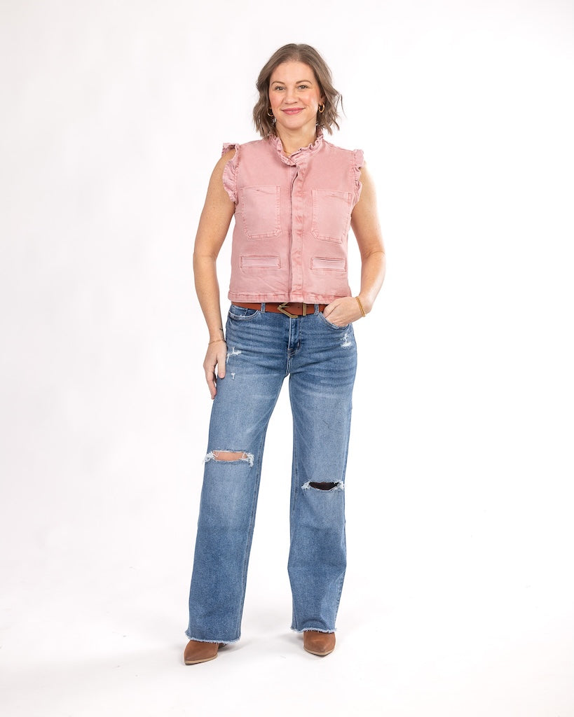 Locket Super High Rise Wide Jeans