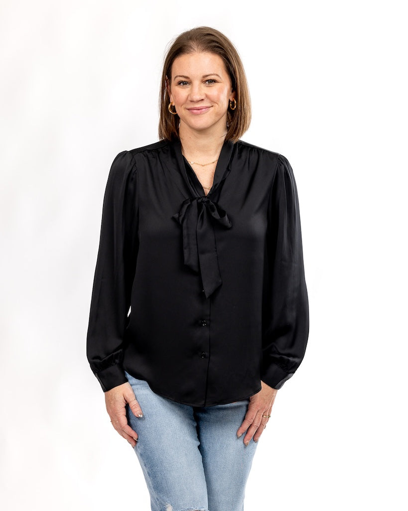 Chic Satin Blouse