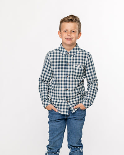 Jed Check Button Down Shirt