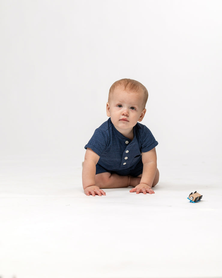 Brice Henley Baby Romper