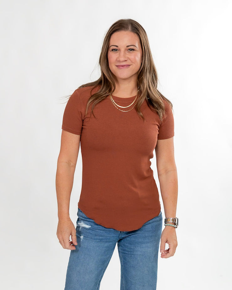 Fall Forever Everyday Knit Tee