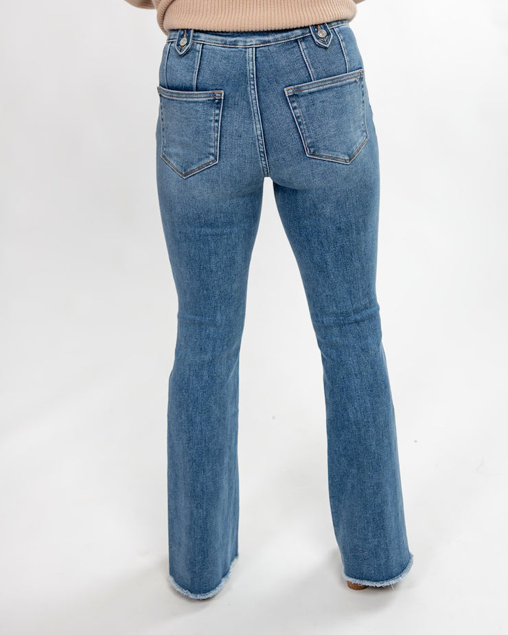 Something To Talk About Flare Jeans