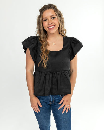 High Profile Peplum Top