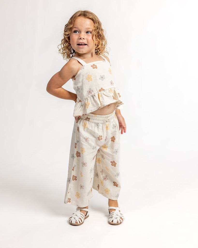 Leilani Floral Wide Leg Pant Set