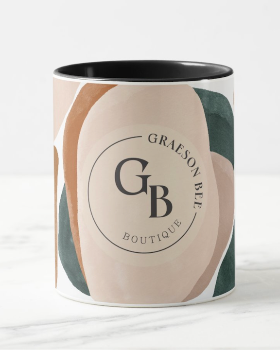 Taza de café abstracta GBB 