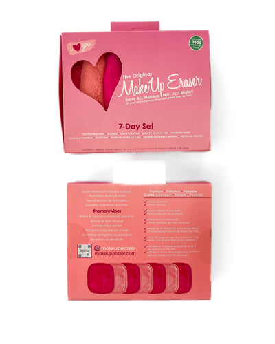 I Heart You 7-Day Makeup Eraser Set