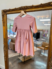 Vintage Pink Twirl Dress