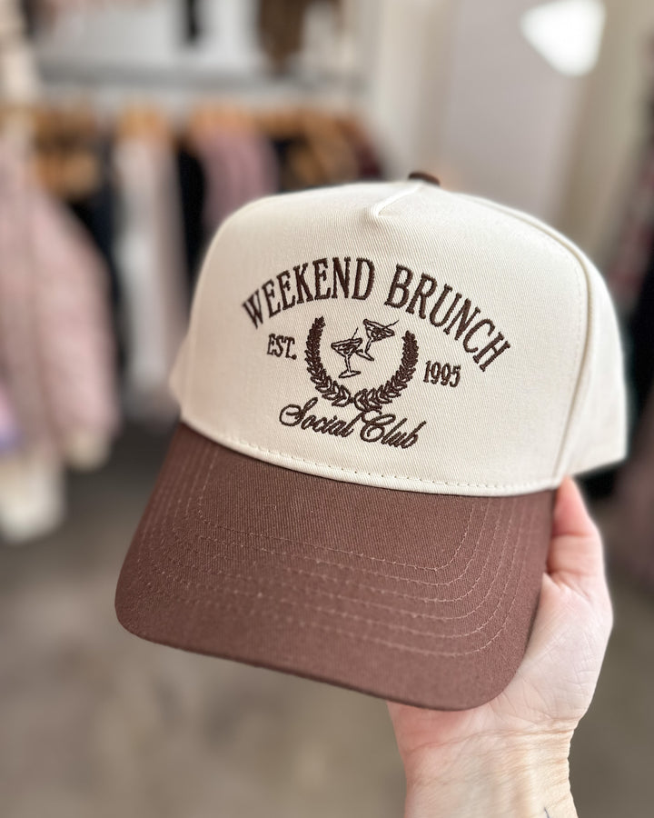 Weekend Brunch Social Club Trucker Hat