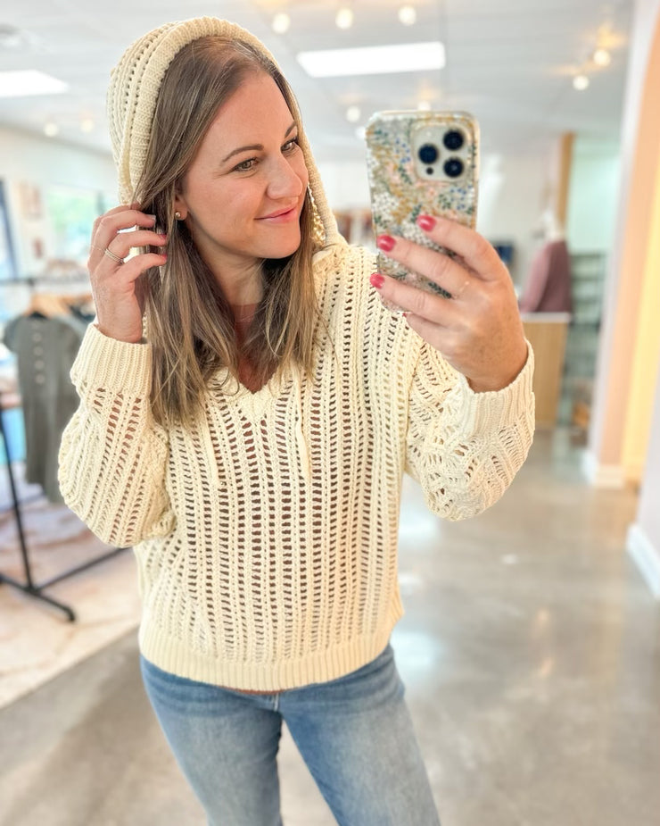 Island Fall Knit Hoodie