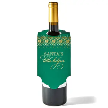 Holiday Wine & Spirit Tag