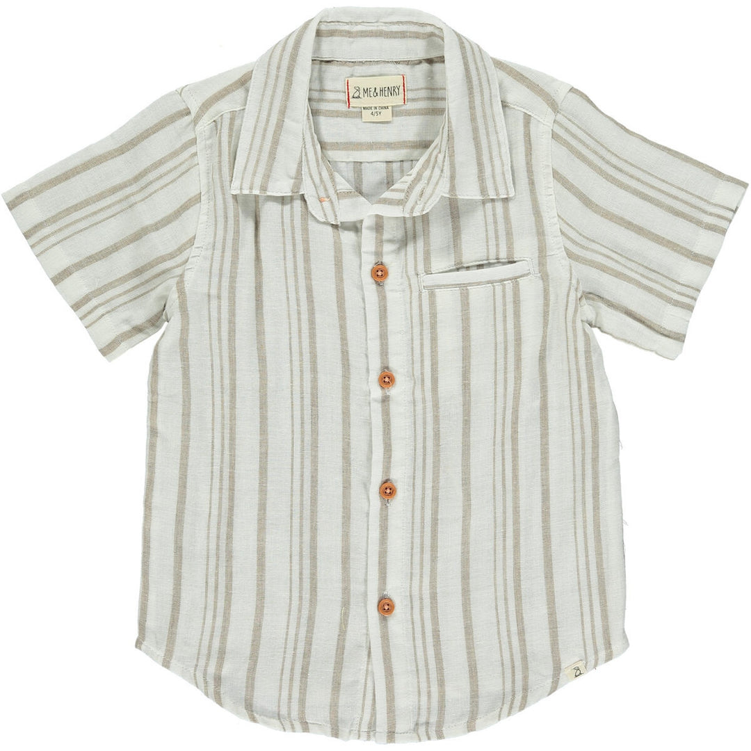 Newport Striped Button Down Shirt