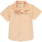 Shiloh Peach Linen Button Down Shirt