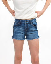 Dark Wash Denim Shorts