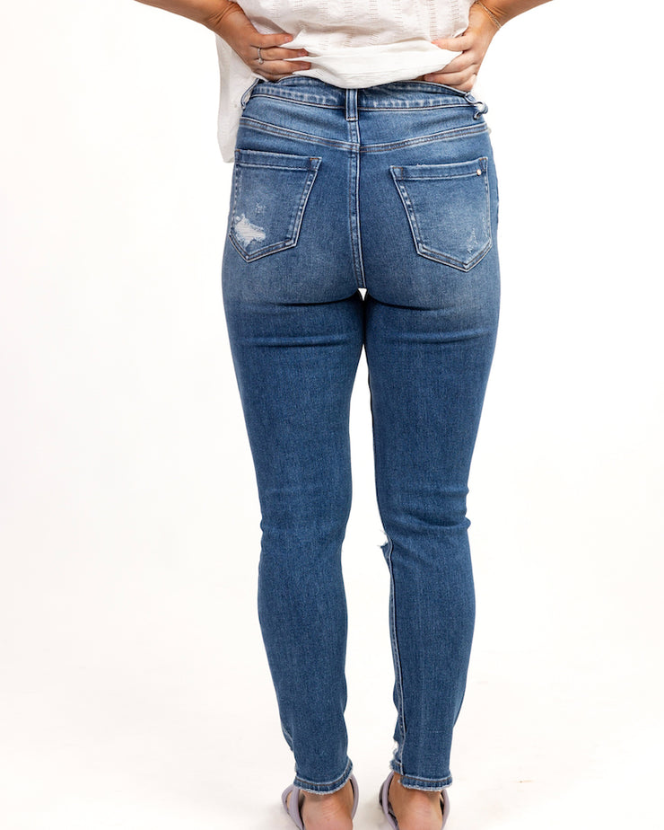 Any Moment High Rise Crop Skinny Jeans