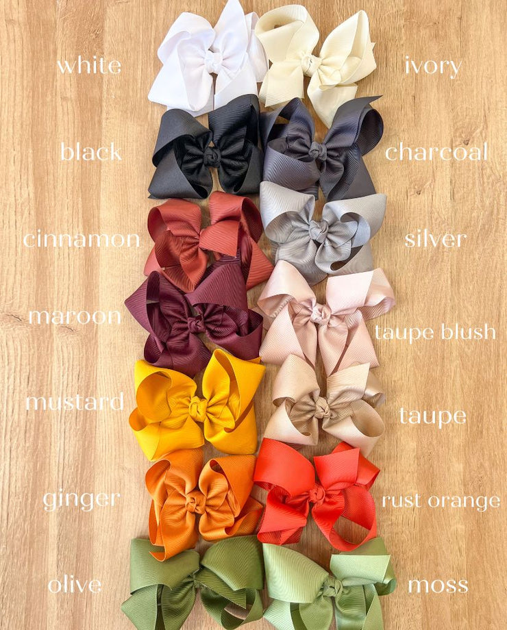 Large 6.5" Hairbows